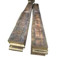 C95800 Aluminium Bronze Flats - Custom Dimensions, Golden Brown, 250 Mpa Yield, Corrosion Resistant, Good Machinability