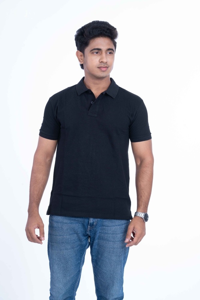 Men's Polo neck half sleeve T shirts