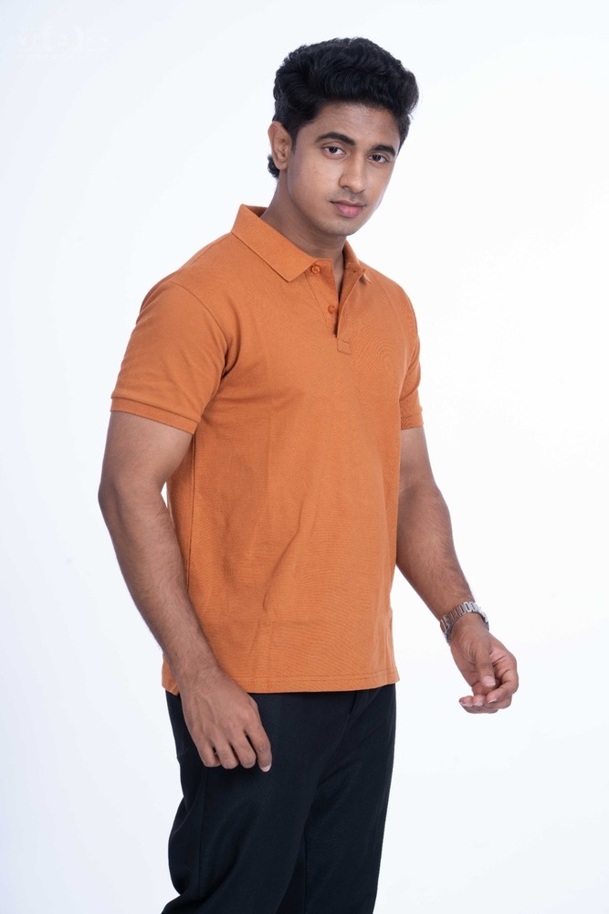 Men's Polo neck half sleeve T shirts