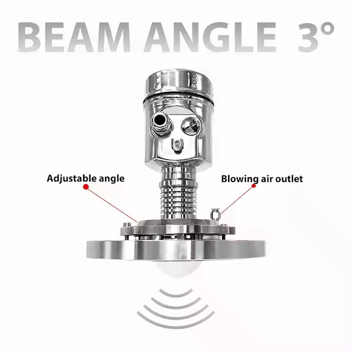 Surface Mount Radar Level Sensor - Accuracy: +-1 Mm