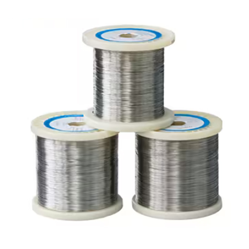 0.025mm Nichrome Wire Chromel A Round Wire With Stable Electrical Resistance For Heating