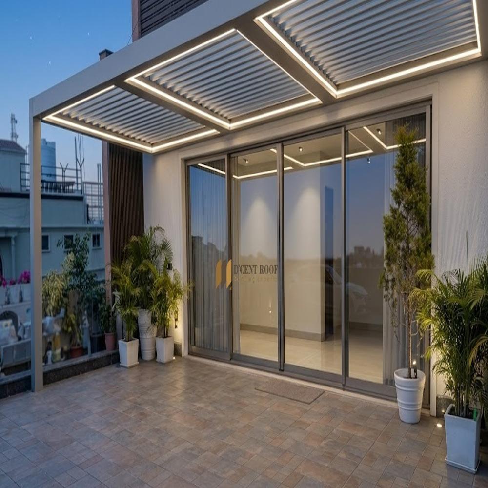 Motorised Aluminium Roofing System