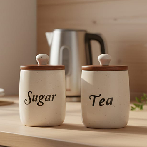Commonswift Kitchen Counter Sugar Jar