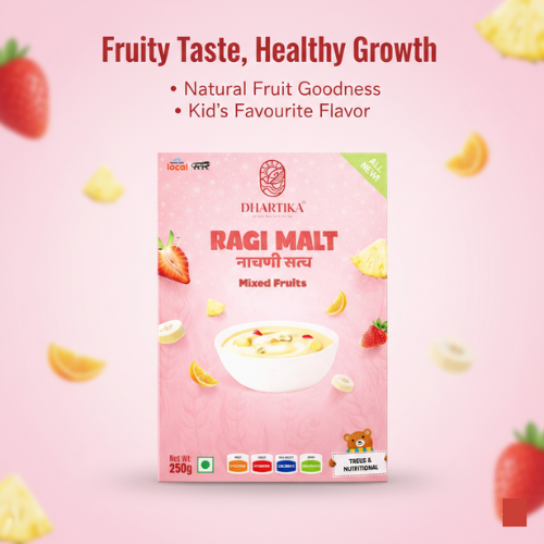 DhartiKa Mixed Fruit Ragi Malt