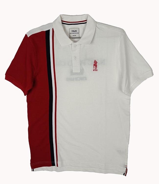 M11563 Mens Cut n Sew Collar T-Shirt