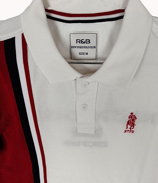 M11563 Mens Cut n Sew Collar T-Shirt