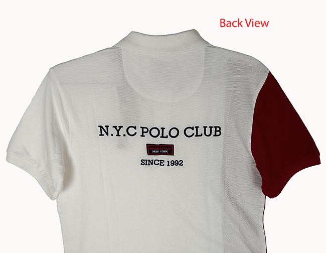 M11563 Mens Cut n Sew Collar T-Shirt