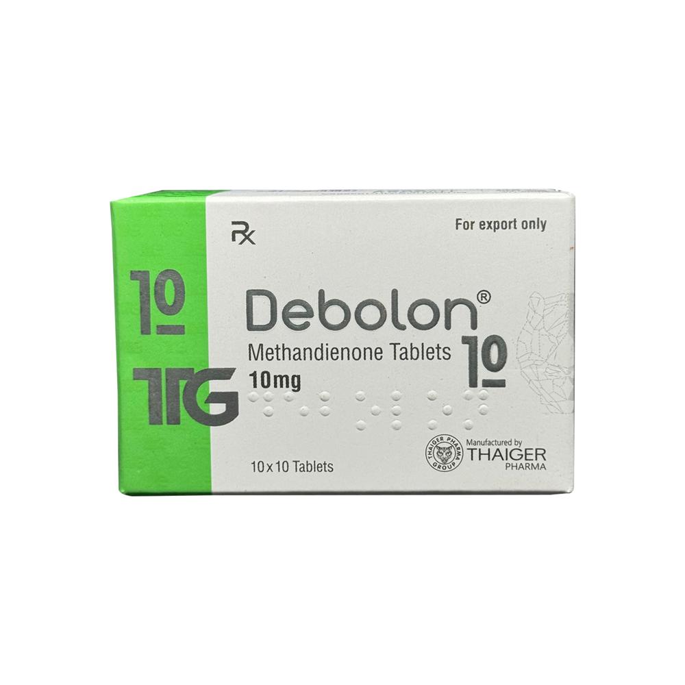 THAIGER PHARMA DEBOLON, 10MG, DIANABOL, 100 TABS