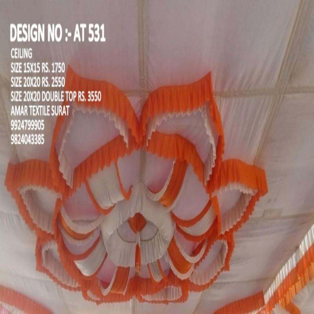 20x20 Step by step ceiling draping