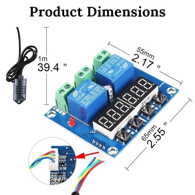 True Sense Temperature and Humidity Controller, XH-M452
