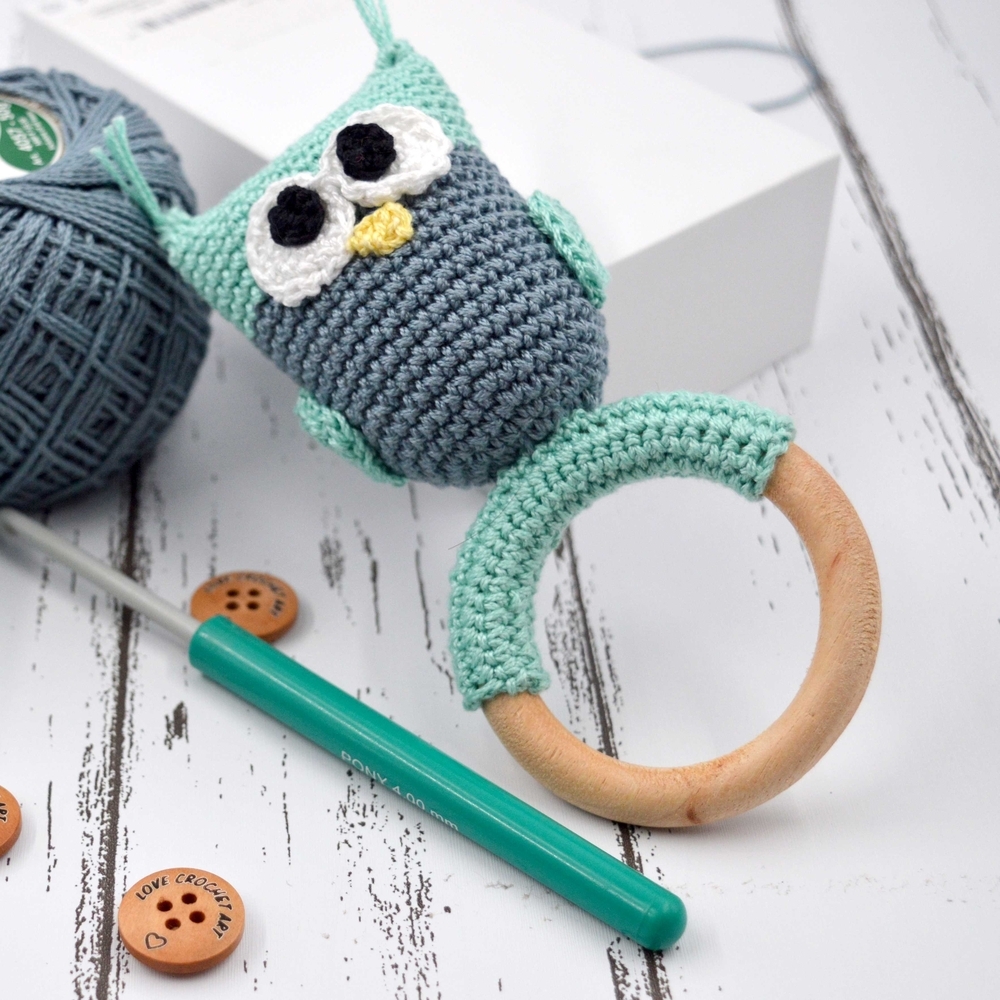 Handmade Crochet Owl