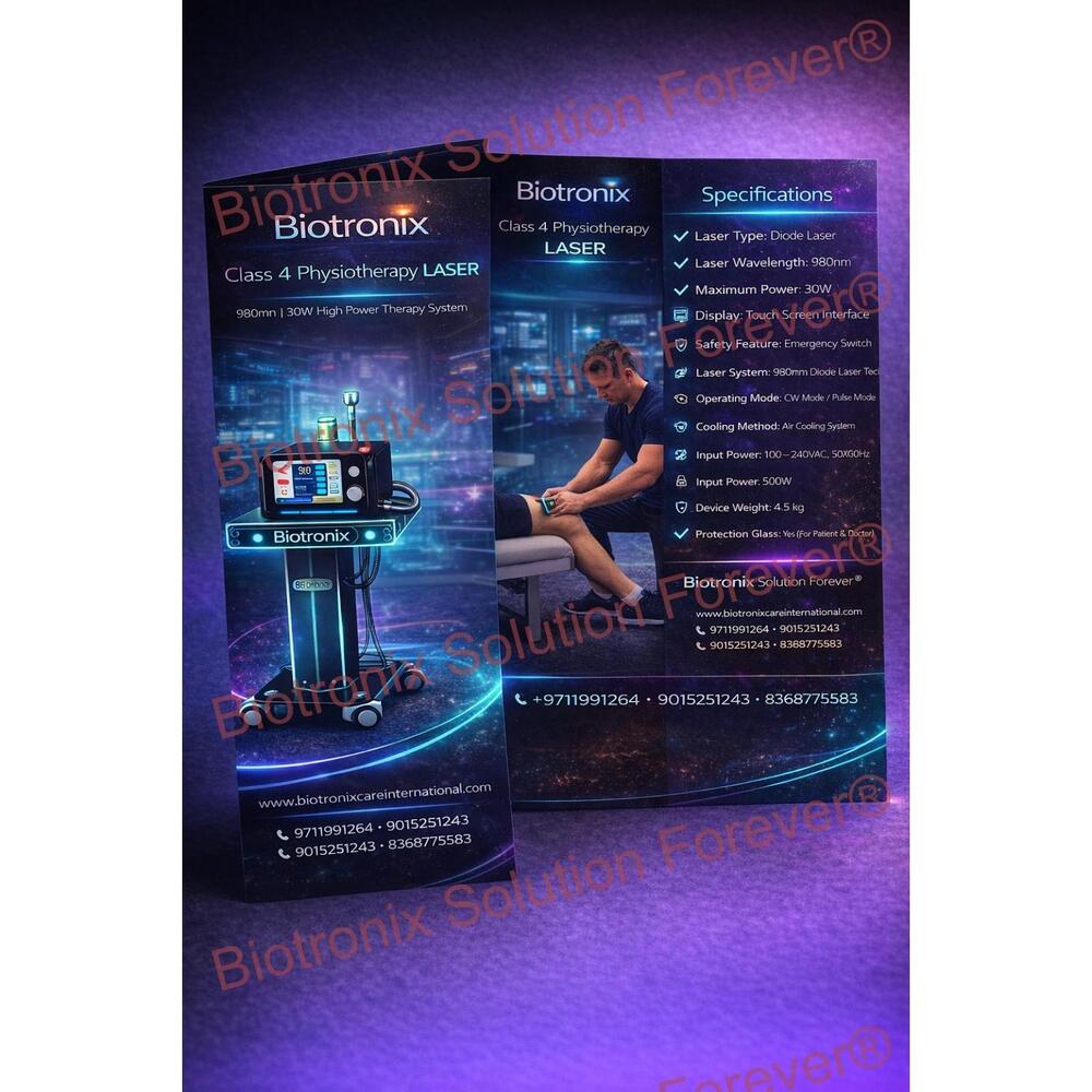 Advanced Class IV Laser Therapy System for Physiotherapy Clinics