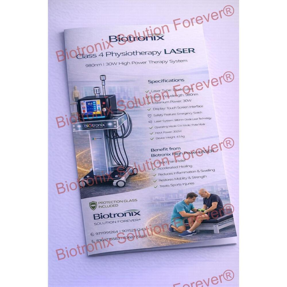 Advanced Class IV Laser Therapy System for Physiotherapy Clinics