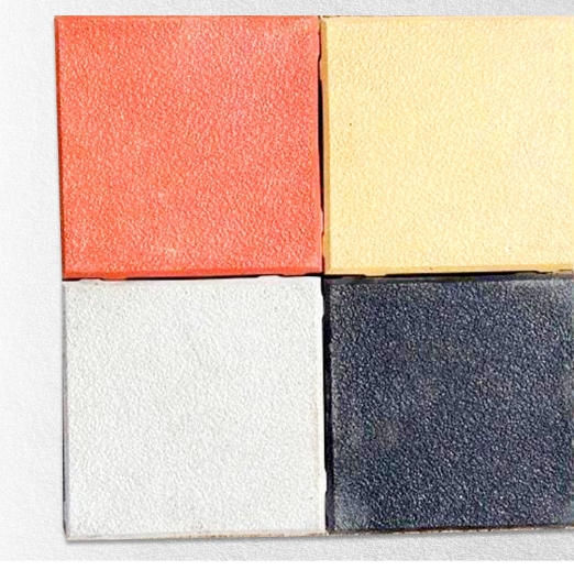 Concrete Milano Interlocking Paver Block - Color: Red