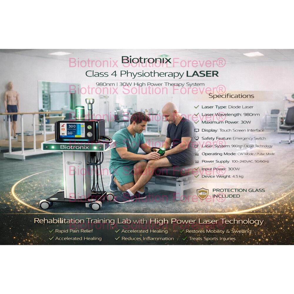 High Power Class IV Laser Therapy Equipment for Physiotherapy Hospitals