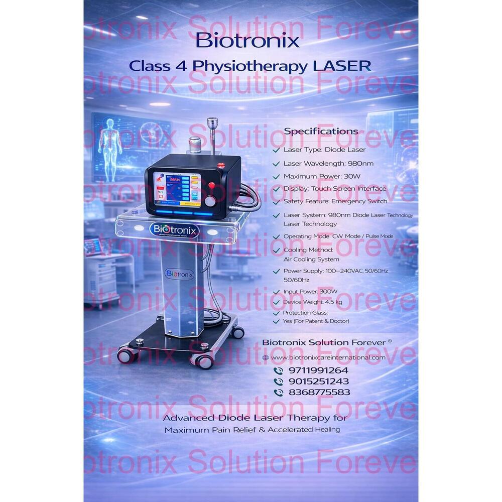 Professional Class 4 Laser Physiotherapy Machine for Rehabilitation Therapy