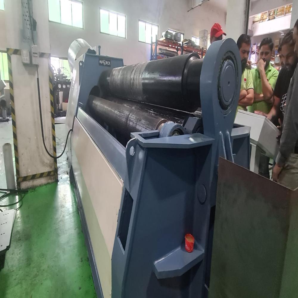 Semi Hydraulic Metal Plate Rolling Machine