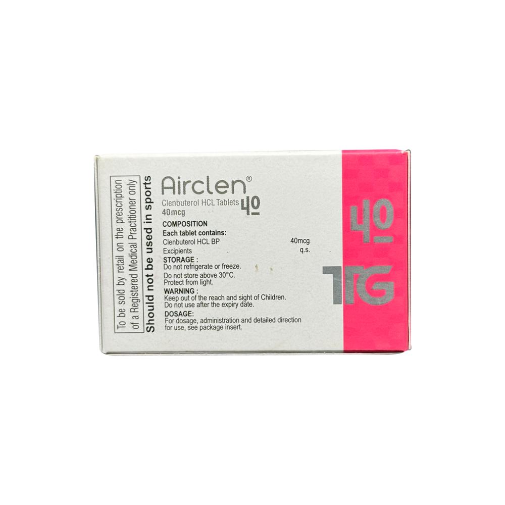 THAIGER PHARMA AIRCLEN, CLENBUTEROL