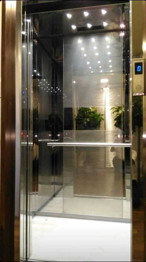 Glass Elevator Cabin