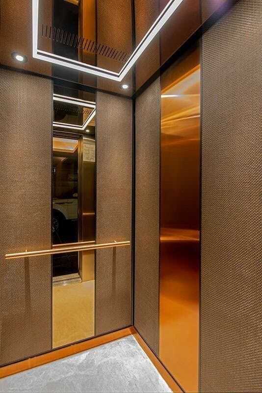 Modern Elevator Cabin