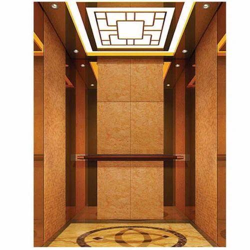 Wooden Finish Premium Elevator Cabin