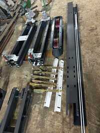 Elevator Guide Rail And Safety Assembly