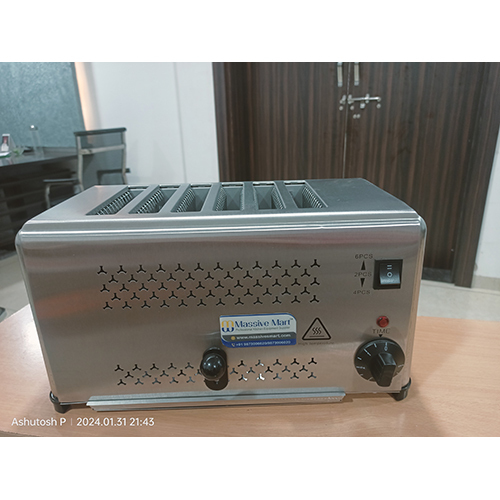 6 Slot Toaster - Application: Commercial Kitchen