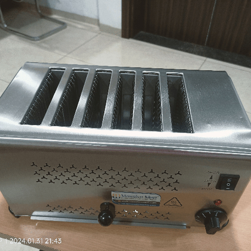 Toaster 6 Slot - Application: Commercial Kitchens
