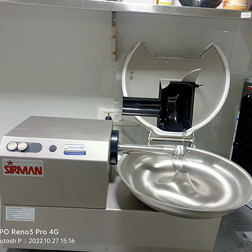 Horizontal bowl chopper