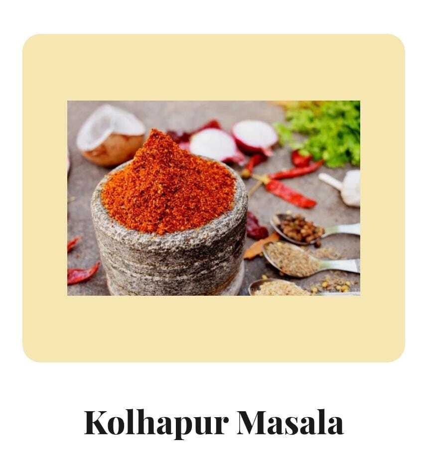 कोल्हापुर मसाला