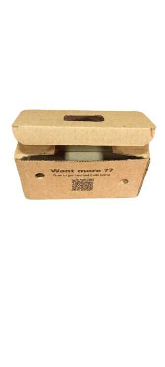 Kraft Food Packaging Box With Handle