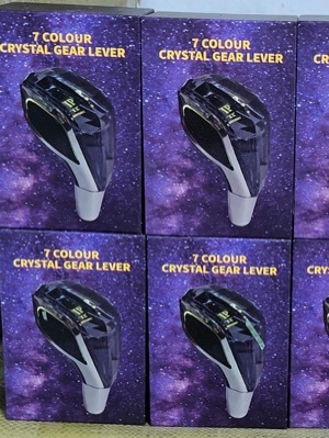 Crustal gear knob led