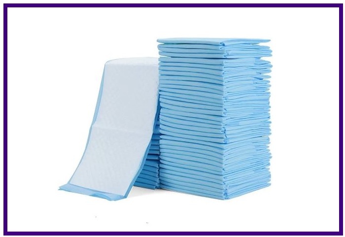 Vioshield - Underpad - Color: Light Blue And White