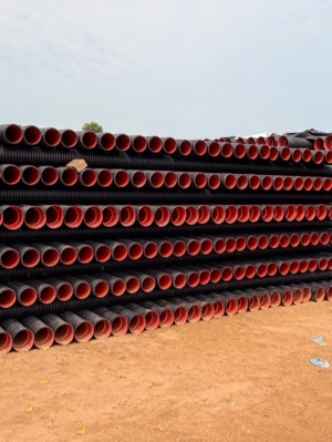 Dwc 400Mm Sewrage Pipe - Bend Radius: Min. 10 X Od (4000 Mm)