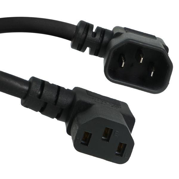 C14 Right Angle to C13 Right Angle Power Cords
