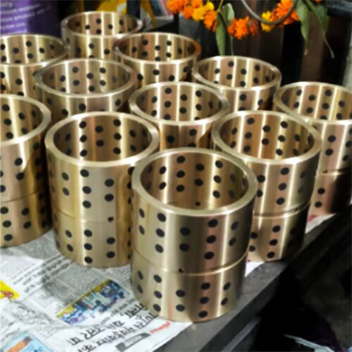 Graphite Filled Bronze Bush And Plates