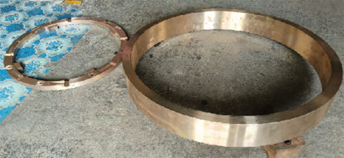 Brass Worm Wheel - Direction: Unidirectional