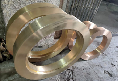 Brass Worm Wheel - Direction: Unidirectional