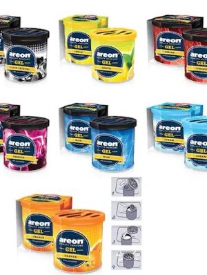 Areon Wish Gel Air Freshener for Car