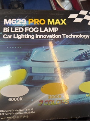 M629 Pro Max Bi Led Fog Lamp Off Road Desert Road Navigator - Warranty: 1 Year