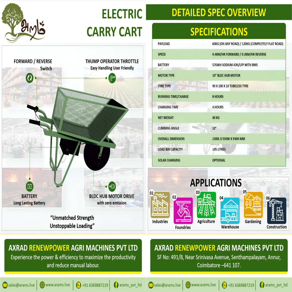 Powered Wheel Barrows