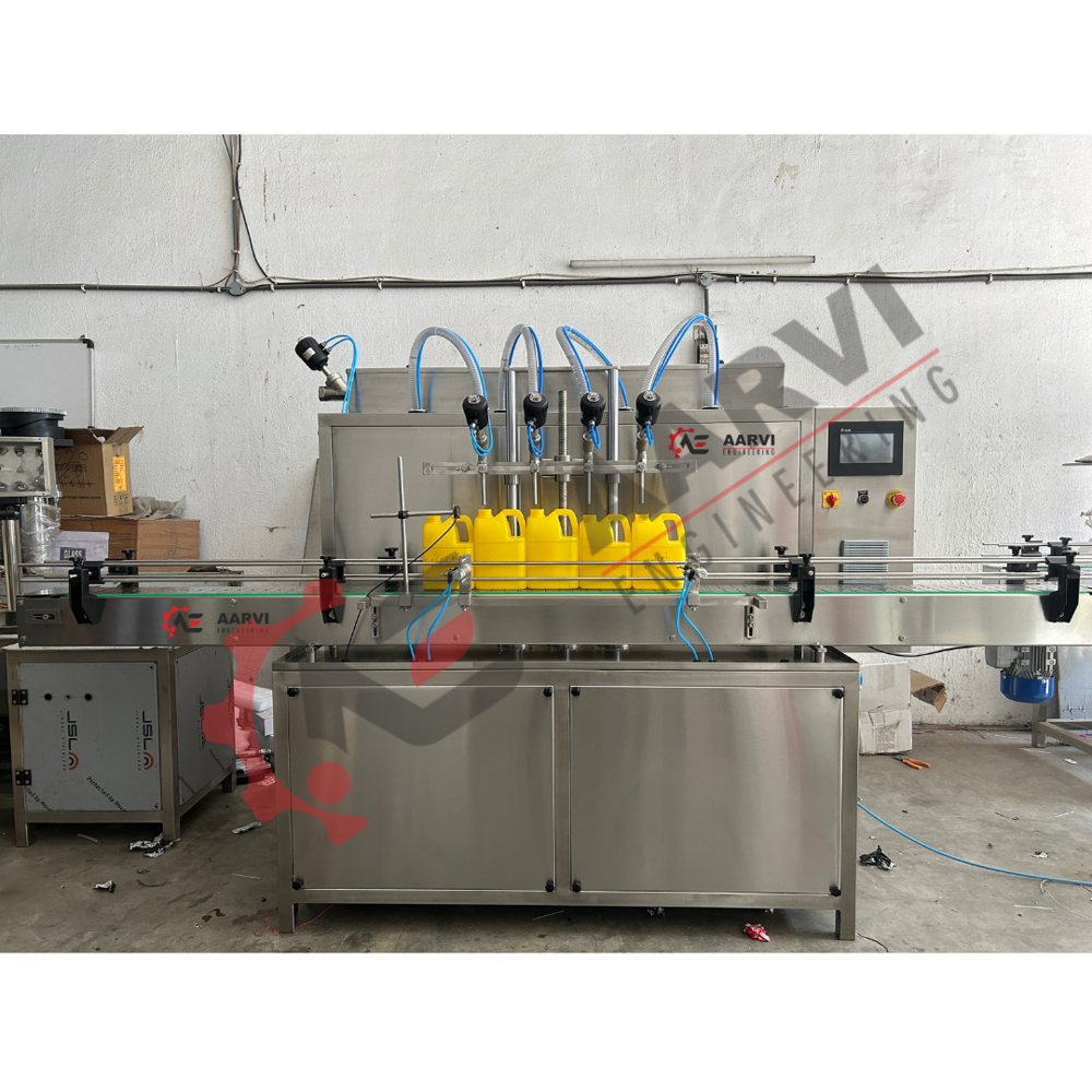 Servo Based Liquid Filling Machine
