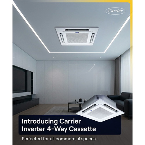 Carrier Inverter 4 Way Cassette