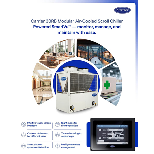 Carrier 30 RB Modular Air Cooled Scroll Chiller