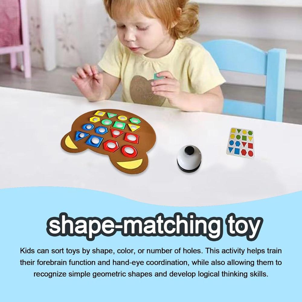 Shape Matching Game Interactive Educational Toy