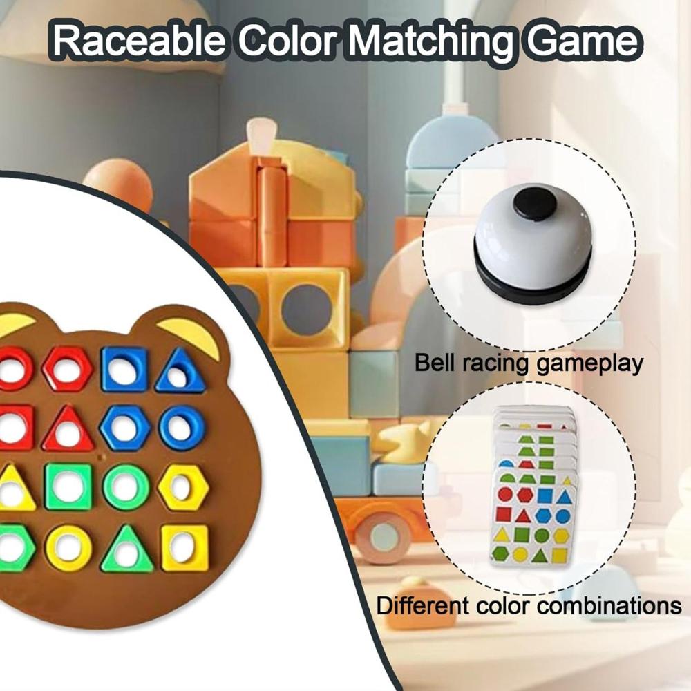 Shape Matching Game Interactive Educational Toy