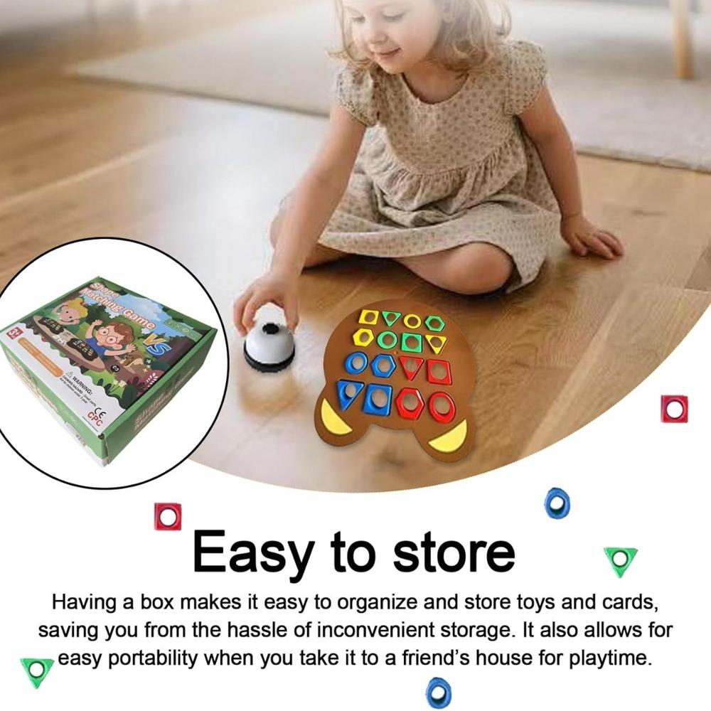 Shape Matching Game Interactive Educational Toy