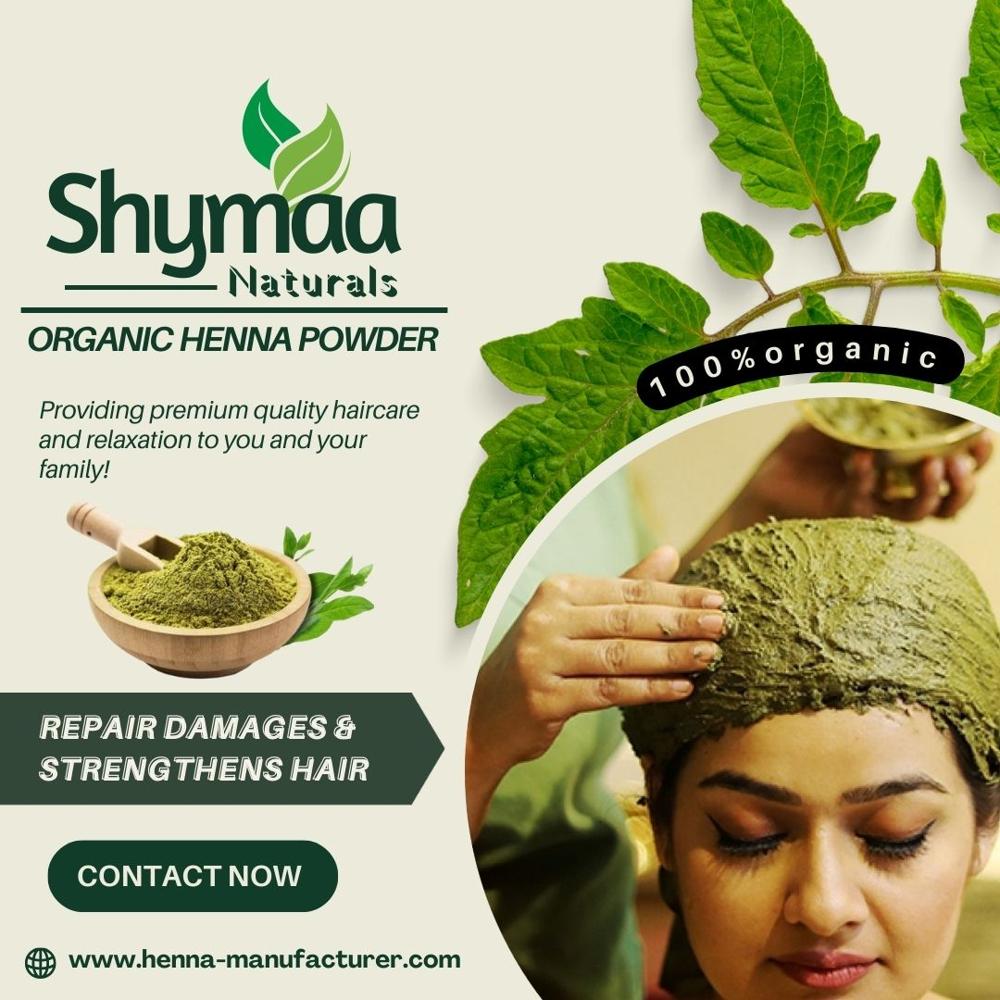 100% Organic Henna Powder