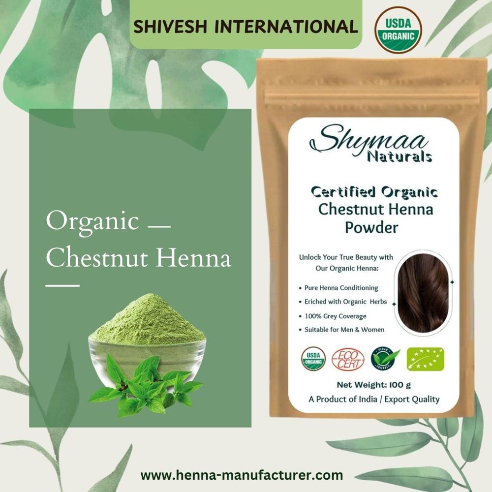 Herbal Chestnut Henna Hair Colors
