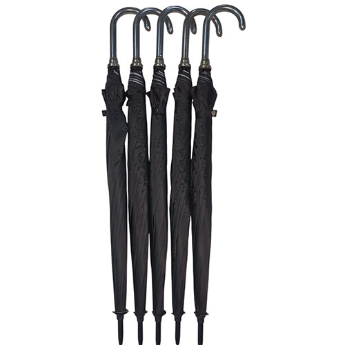 25x12 Inch Black And Silver Sando Umbrella